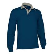 Polo manches longues brodé coeur