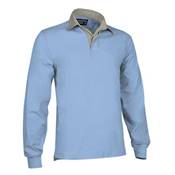 Polo manches longues brodé coeur