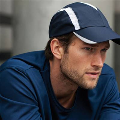 Bi-colour and Two Fabrics Sports Cap KARIBAN SPORT 