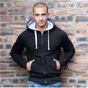 SWEAT-SHIRT CAPUCHE BI-COLOR