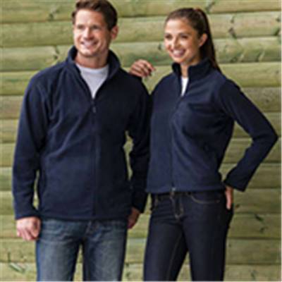 micro polaire full zip, brodé coeur, avec votre logo