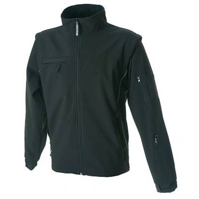 BLOUSON SOFTSHELL manches démontables, capuche