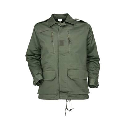 Veste de treillis satin