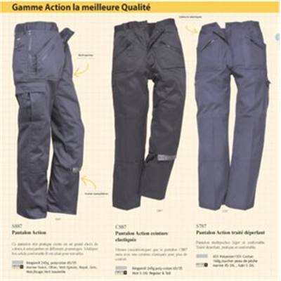 Pantalon tissu déperlant