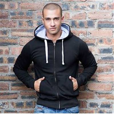SWEAT-SHIRT CAPUCHE BI-COLOR