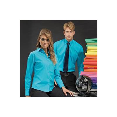Chemise manches longues popeline